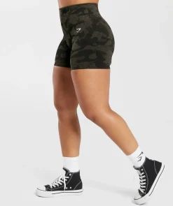 Adapt Camo Seamless Ribbed Shorts