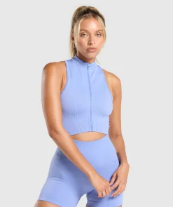 Corset Seamless Crop Tank