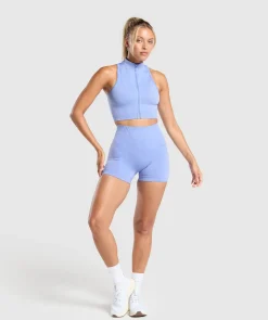 Corset Seamless Crop Tank