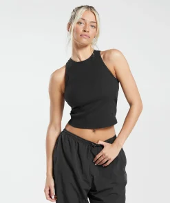 Cotton Rib Midi Tank