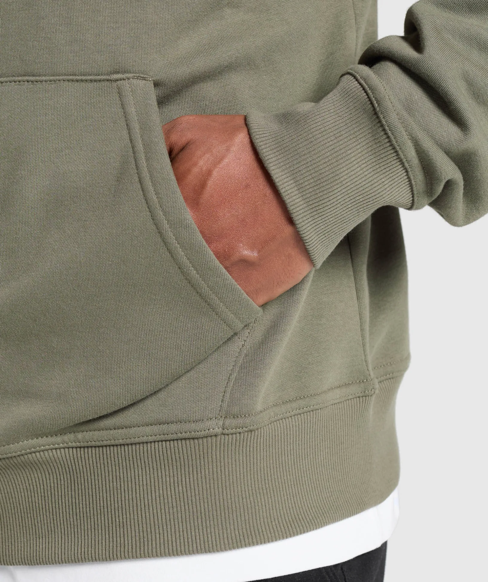 Crest Oversized Zip Up Hoodie