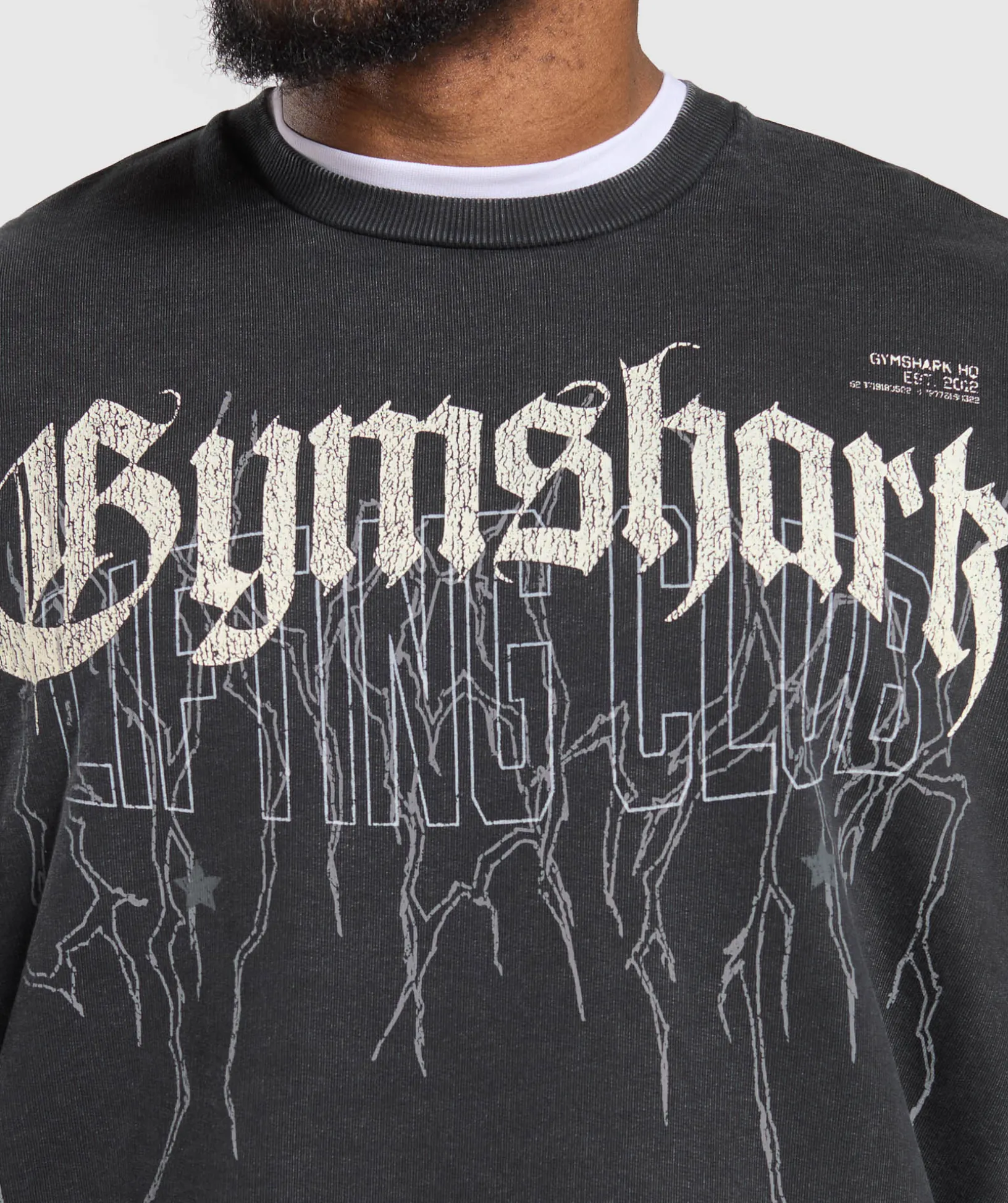 Distressed Graphic Crew