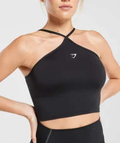 Everyday Halter Neck Ribbon Tank