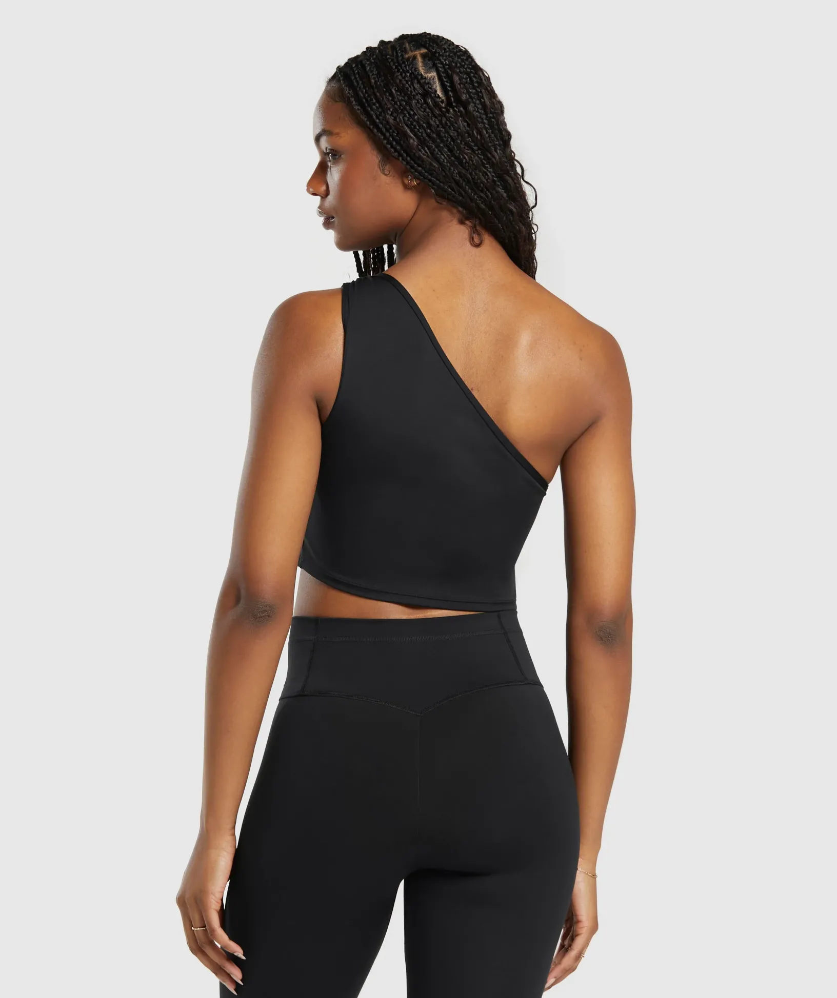 Everyday One Shoulder Ruched Tank