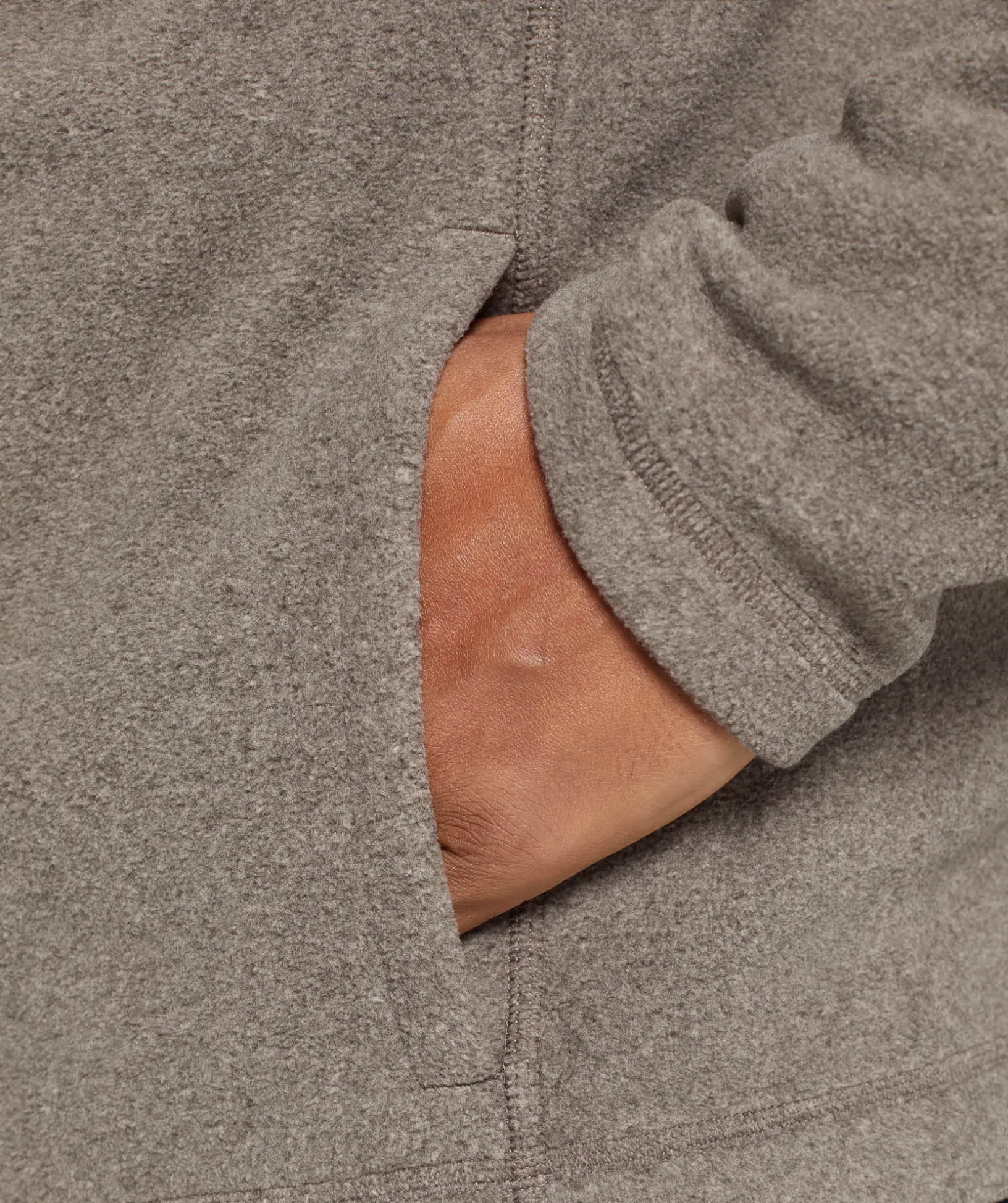 Fleece Zip Through Jacket