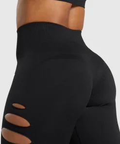 Gains Seamless Ripped Leggings