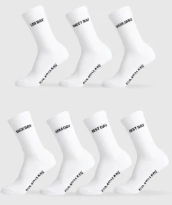 Graphic Crew Socks 7PK