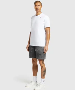 Heavyweight Washed Cargo Shorts