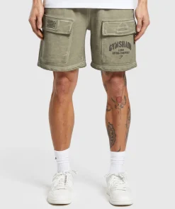 Heavyweight Washed Cargo Shorts