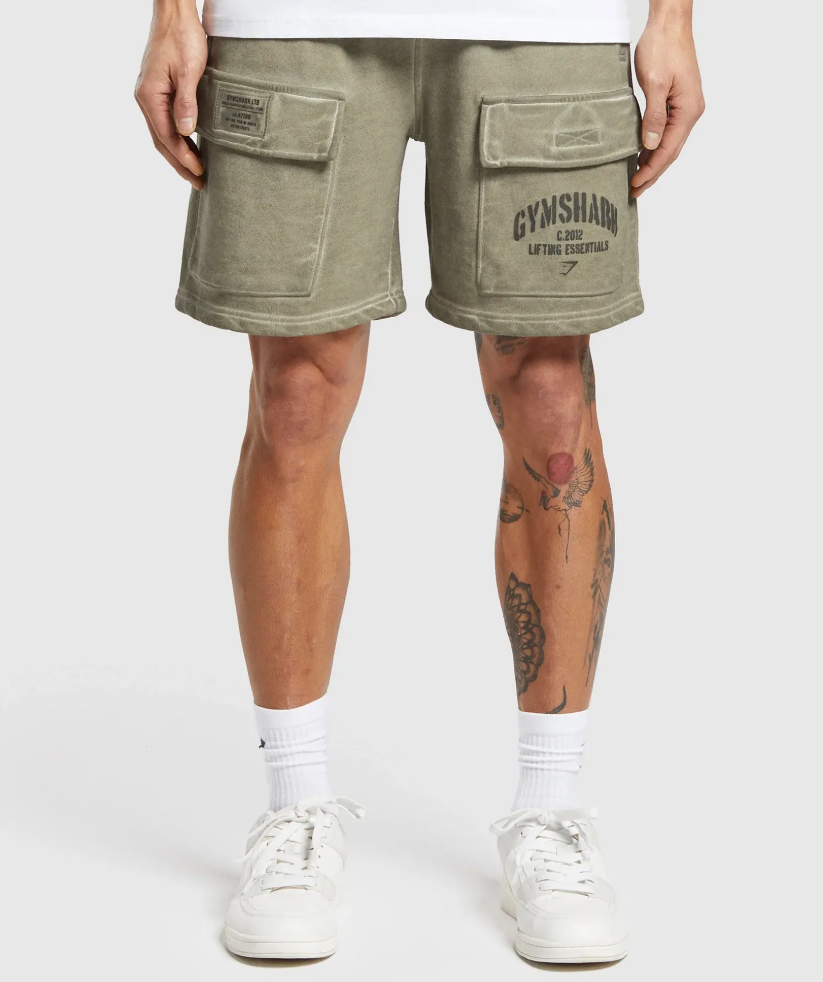Heavyweight Washed Cargo Shorts