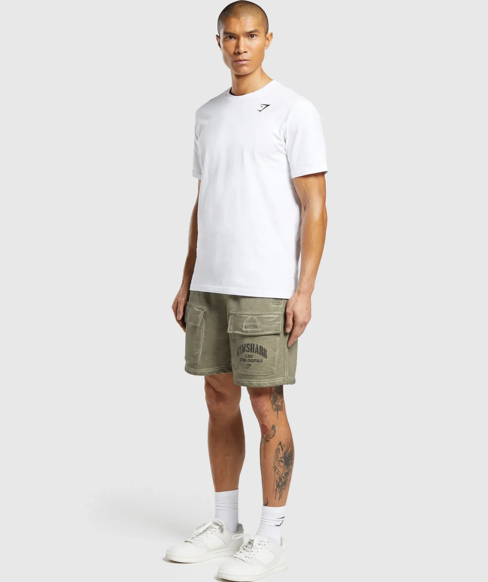 Heavyweight Washed Cargo Shorts