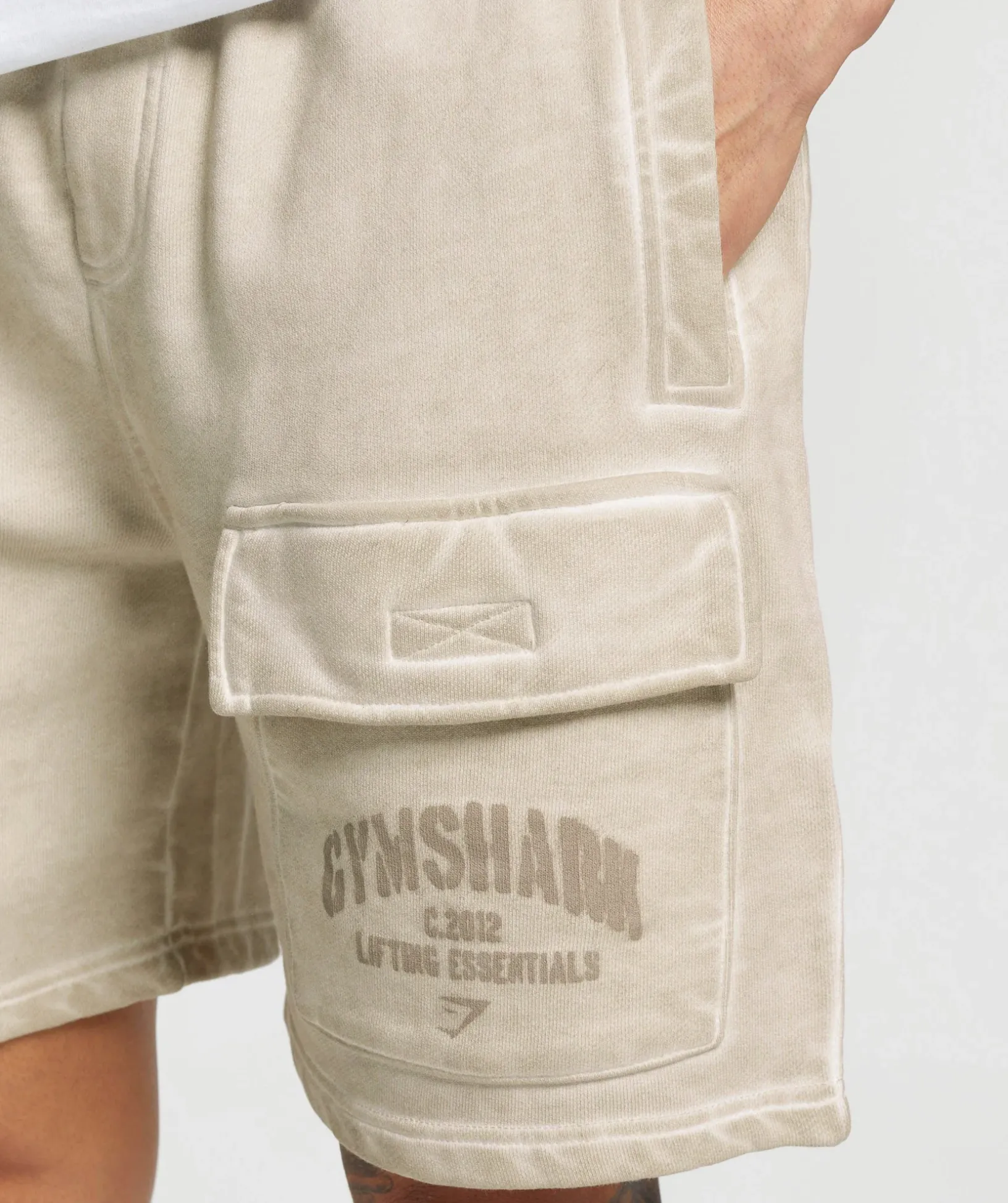 Heavyweight Washed Cargo Shorts
