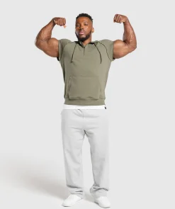 Legacy 1/4 Zip Cap Sleeve Hoodie