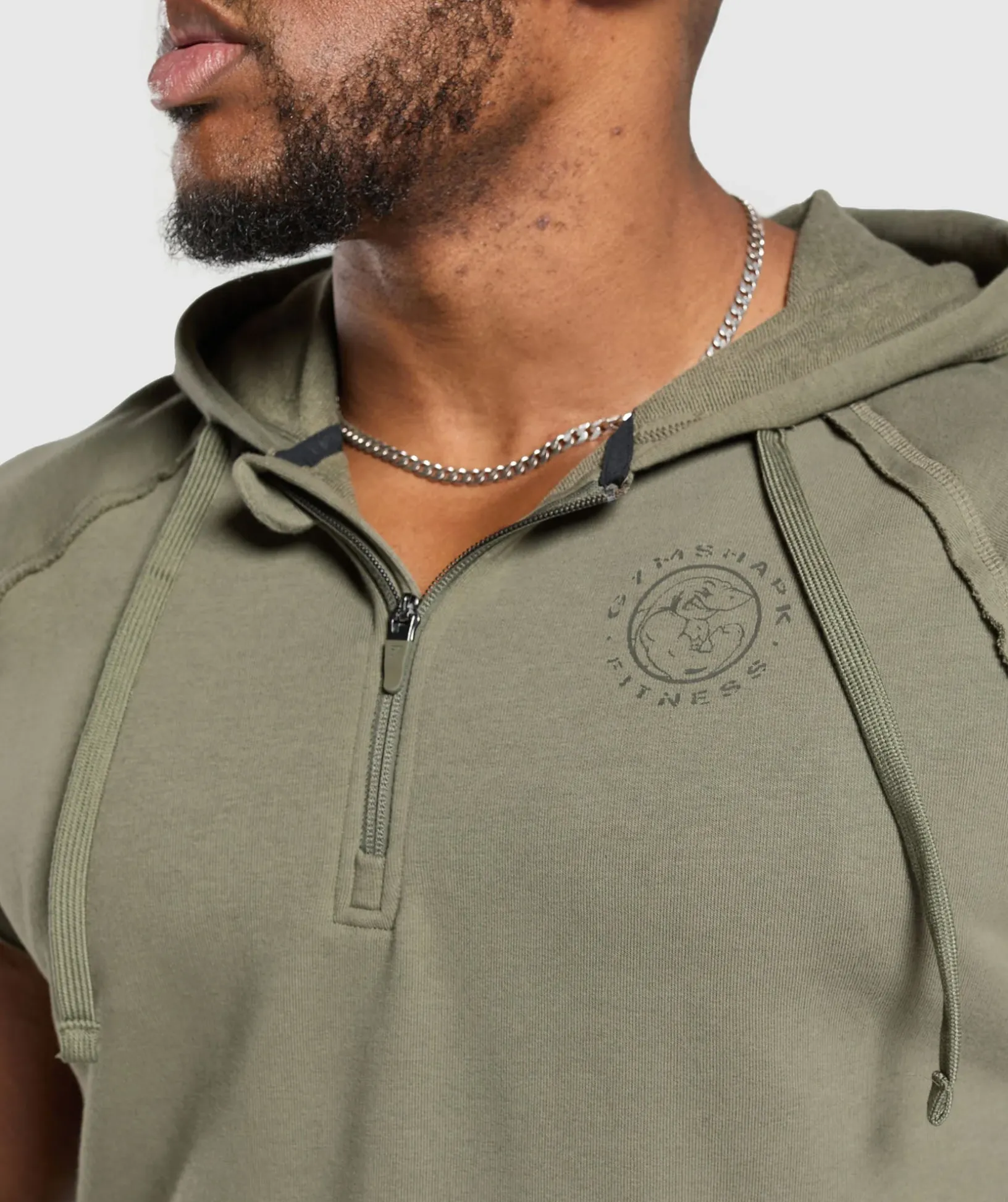 Legacy 1/4 Zip Cap Sleeve Hoodie