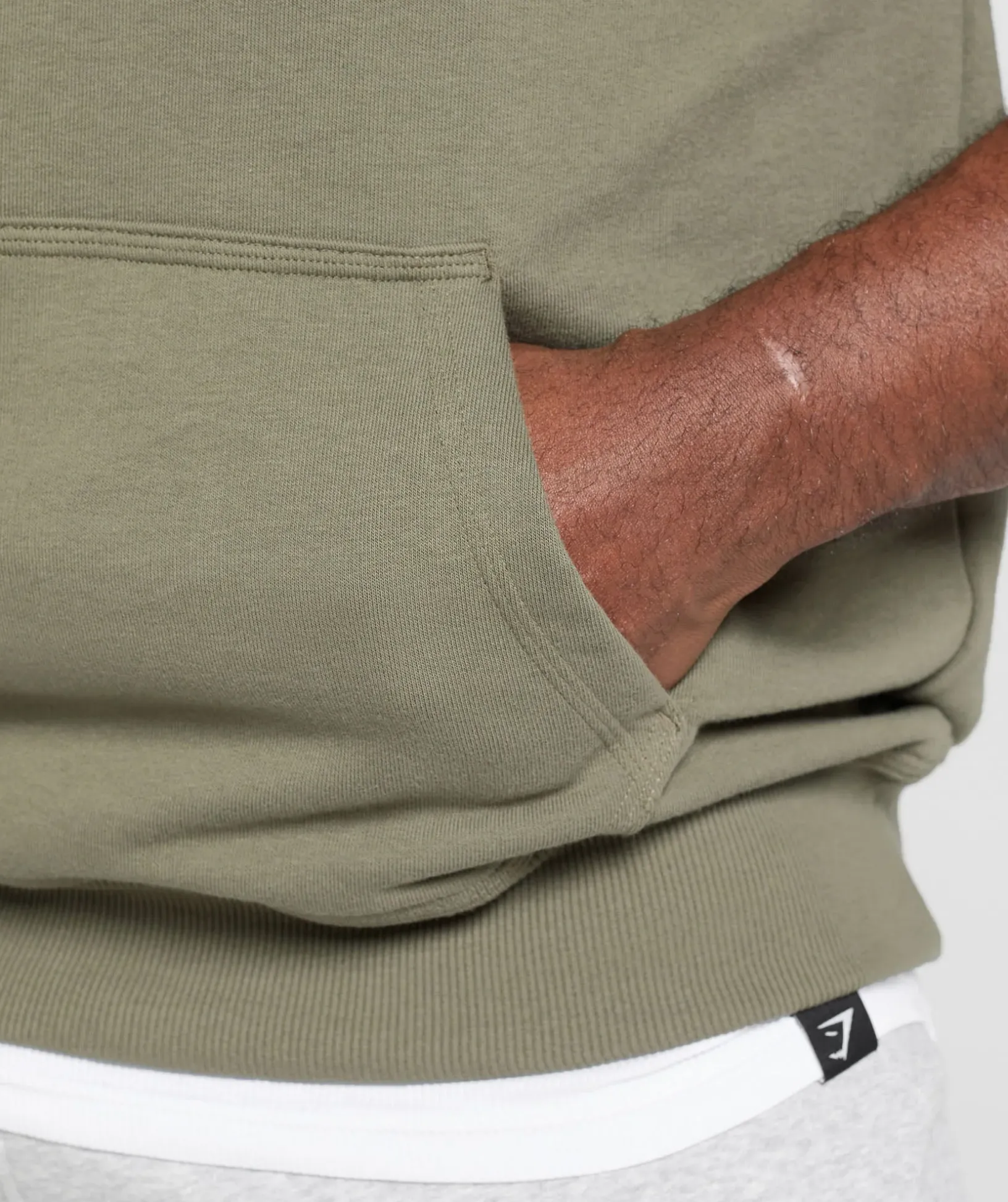 Legacy 1/4 Zip Cap Sleeve Hoodie