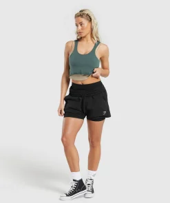 Lifting 2 In 1 Crop Tank