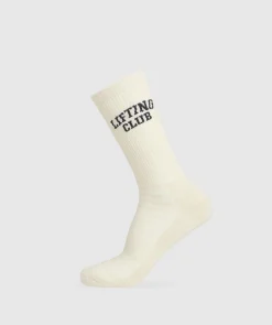 Lifting Club Graphic Crew Sock Single