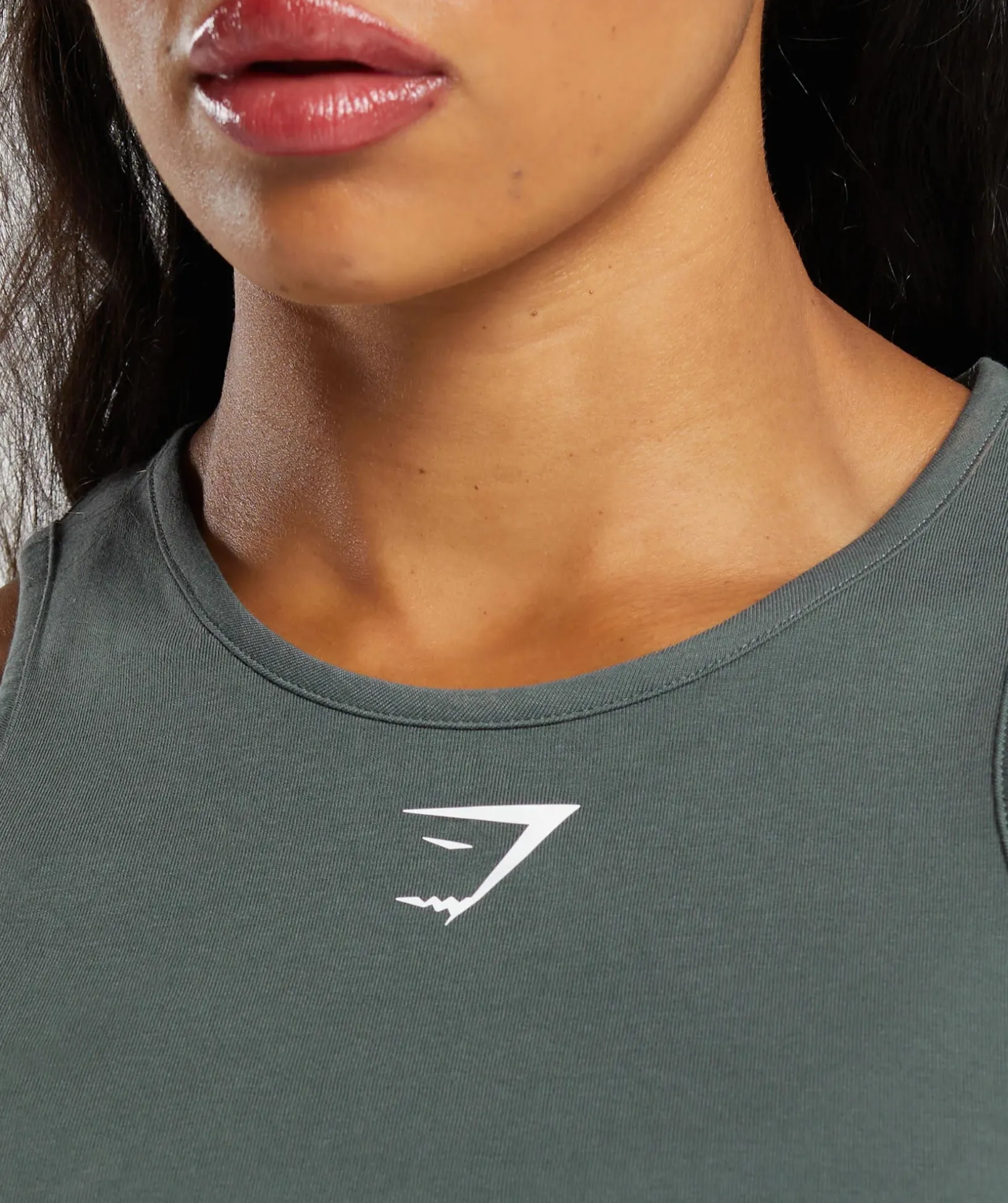 Lifting Essential Cotton Crop Tank