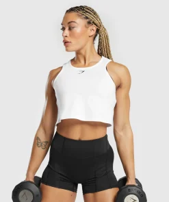 Lifting Essential Cotton Crop Tank