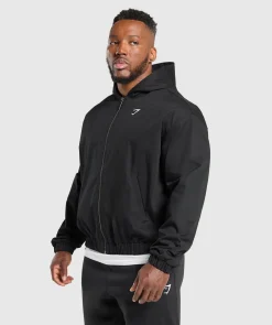 Oversized Hooded Jacket