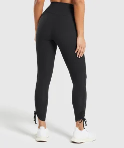 Ribbon Ankle Leggings