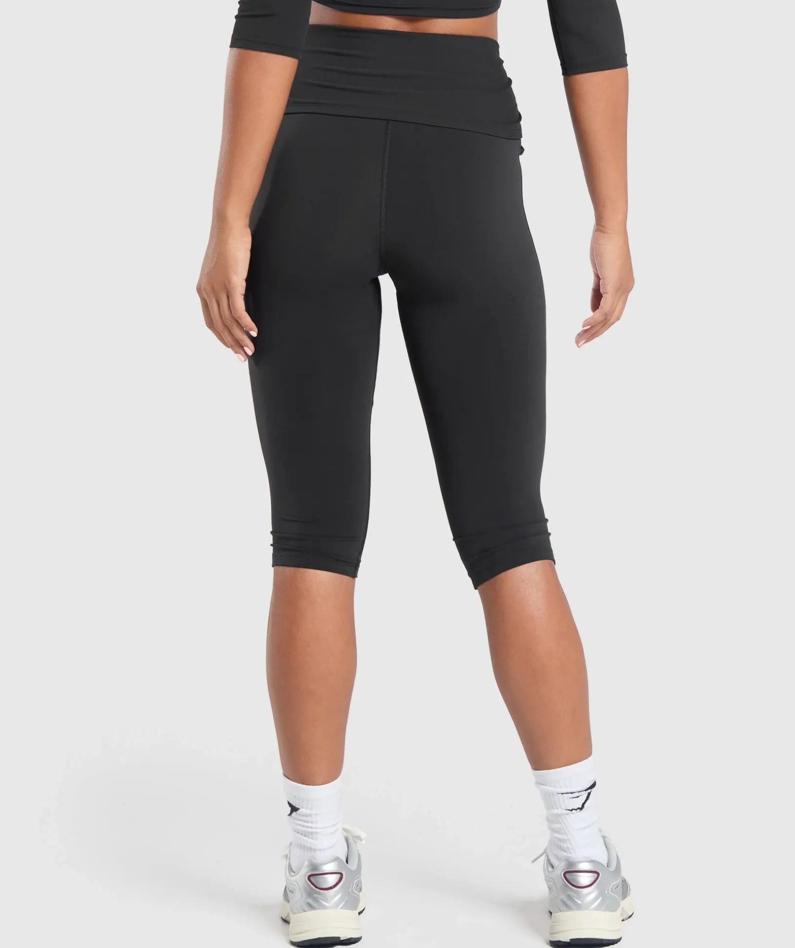 Ruched Capri Leggings