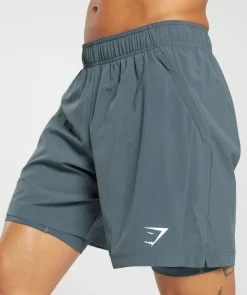 Sport 7" 2 in 1 Shorts