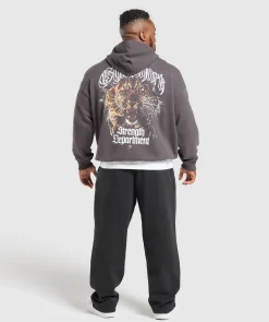 Strength Department Animal Oversized Hoodie