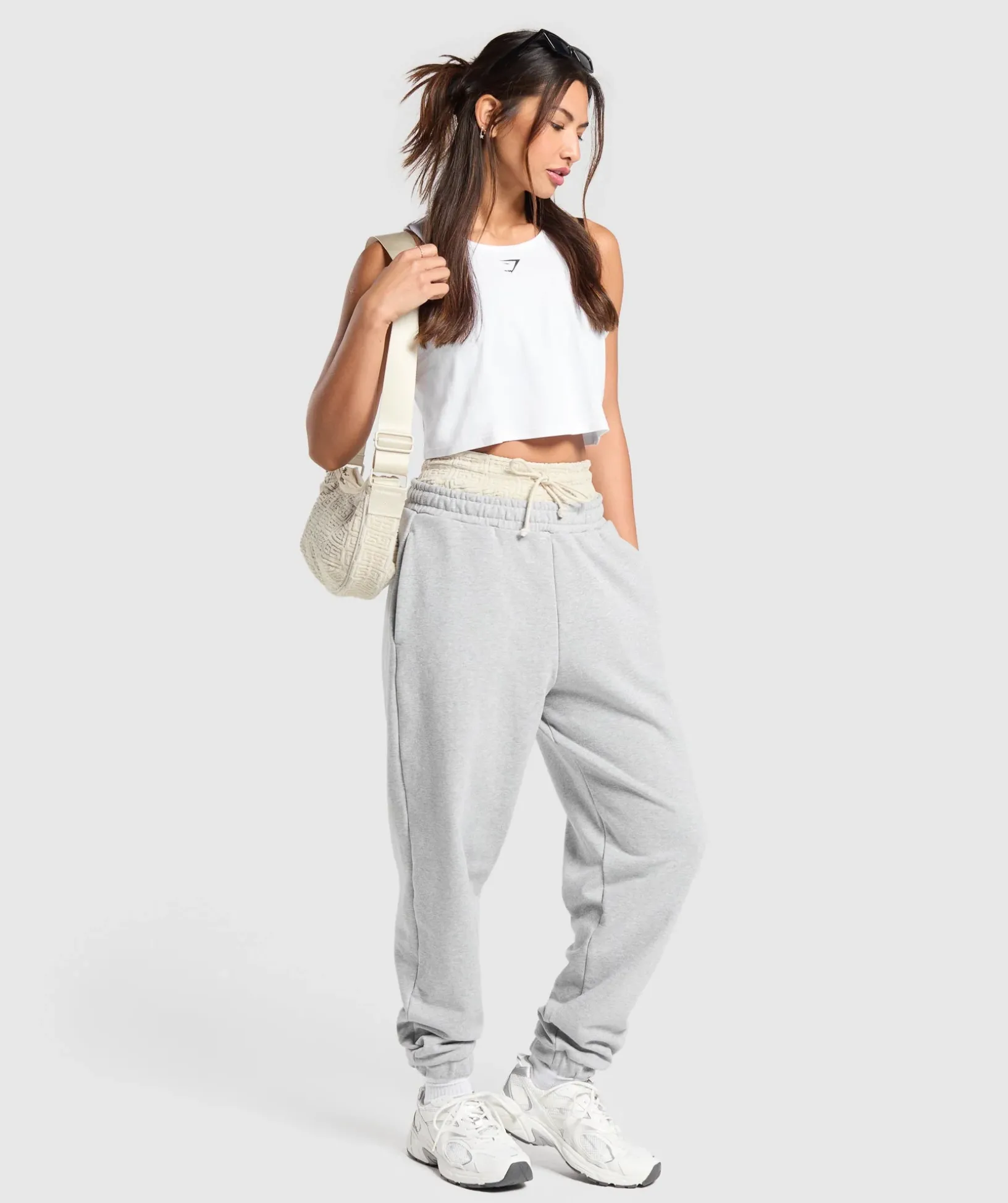 Towelling Shoulder Bag