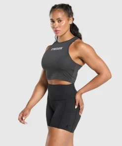 Training Department Graphic Cropped Tank