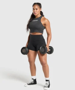 Training Department Graphic Cropped Tank