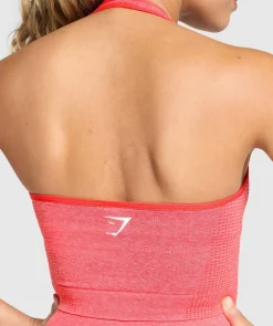 Vital Seamless Halter Neck Tank With Shelf