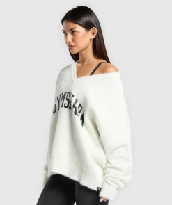 V-Neck Knitted Jumper