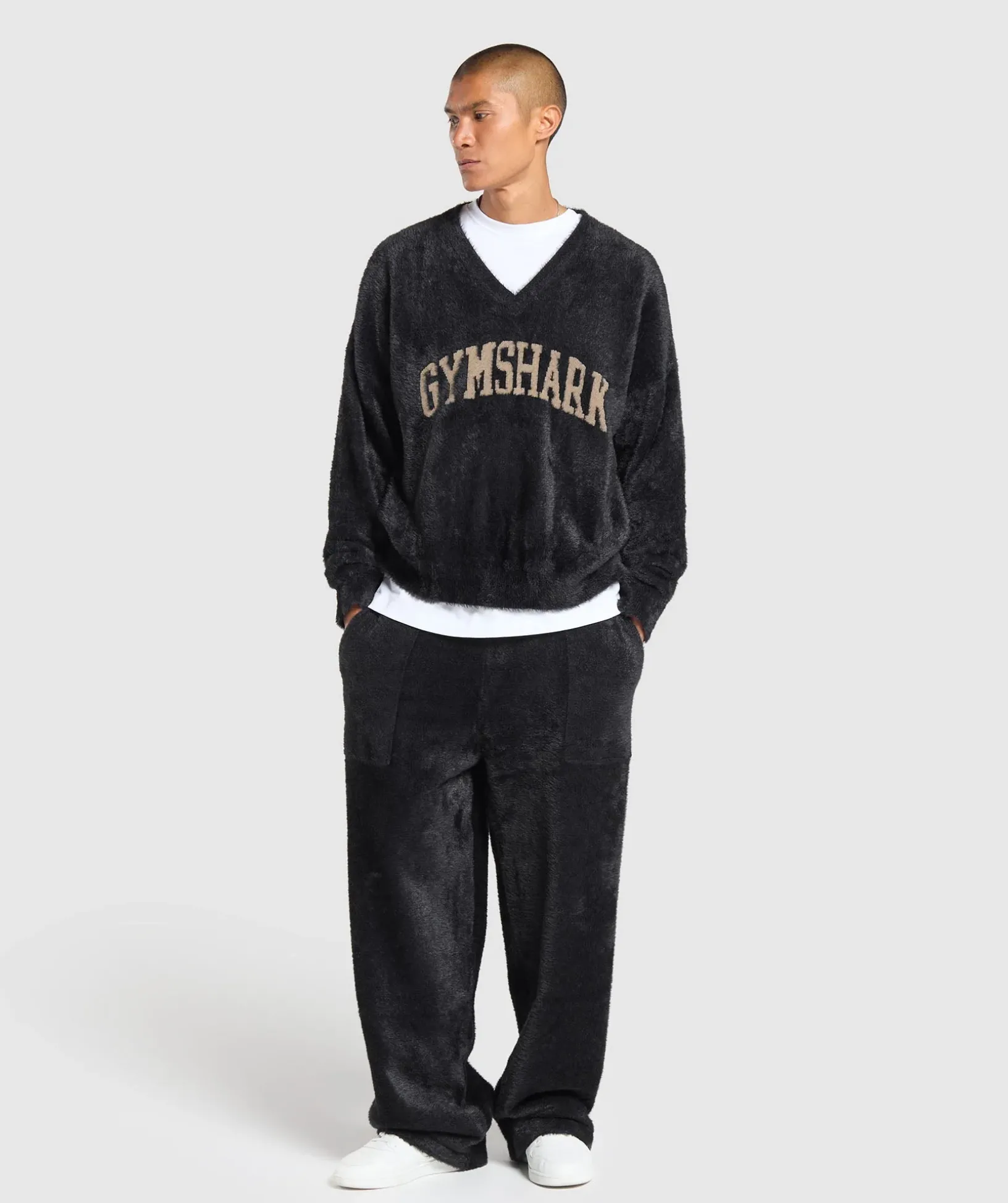 V-Neck Knitted Jumper