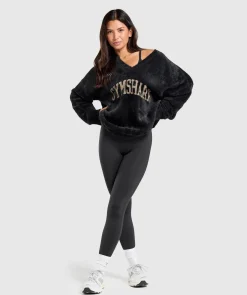 V-Neck Knitted Jumper